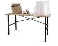 Arbeitstisch / Werkbank mit 30mm Fichtenholztischplatte