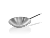 WAS Wok Cookware 21 mit abgeflachtem Boden,