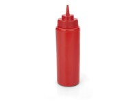 WAS Quetschflasche, 950 ml, rot, Polyethylen,