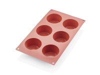 WAS Backform, 6 Formen, Muffin Ø6,5 x