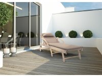 Gartenliege St. Tropez 100% FSC® Akazienholz von...