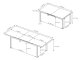 Gartenmöbel Set »Boston 1« 6x Hochlehner Gartenstühle + Ausziehtisch von bellavista - Home&Garden